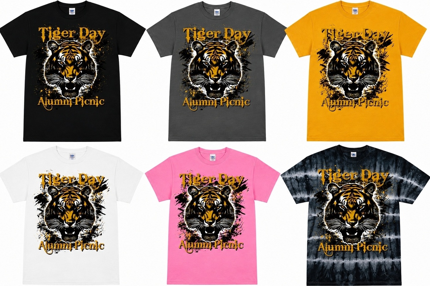 Tiger Day Tees