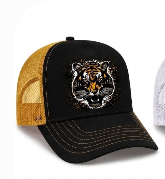 Tiger Patch Caps